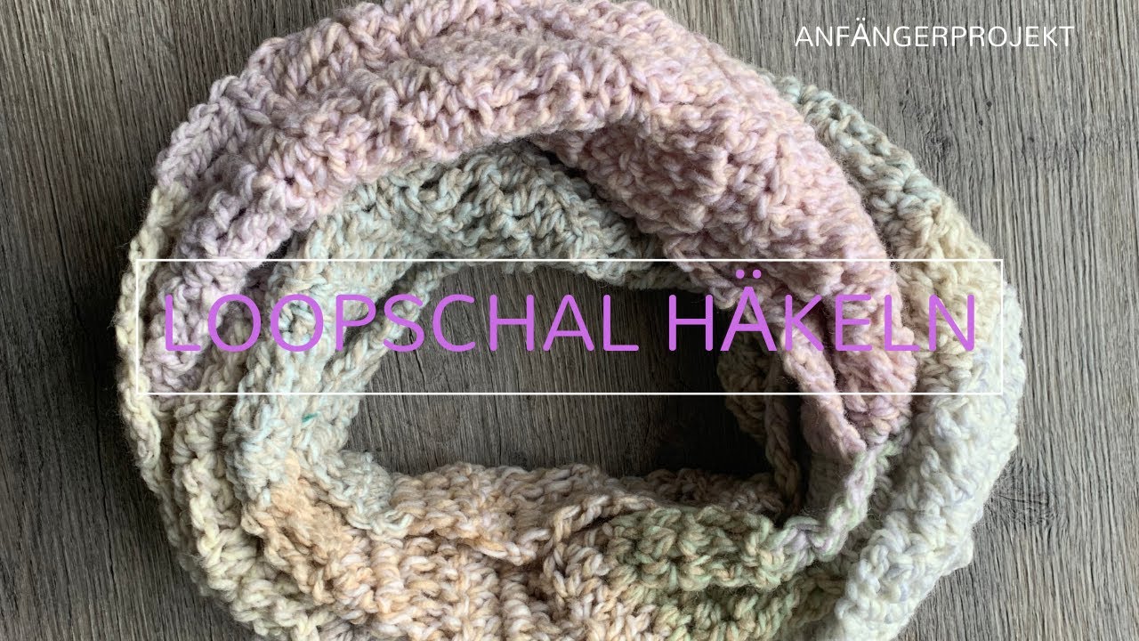 Loop für den Winter häkeln - super einfach