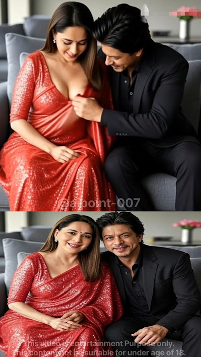 Shahrukh khan and madhuri dixit enjoying #shortsfeed #trending #youtubeshorts #aishorts #shortvideo