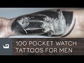 100 Pocket Watch Tattoos For Men