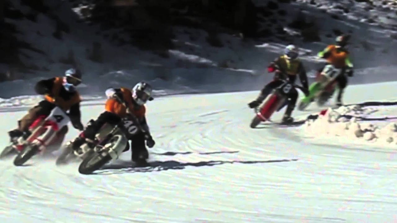 Pass of the Week @ Round 3 of the Colorado Ice Racing Series - YouTube