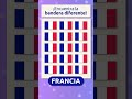 ¿Cuál es la bandera diferente? 🕵🏻‍♂️ Francia 🇫🇷