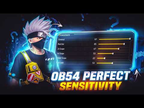 OB54 Perfect Sensitivity for All Devices!! 😱🎯