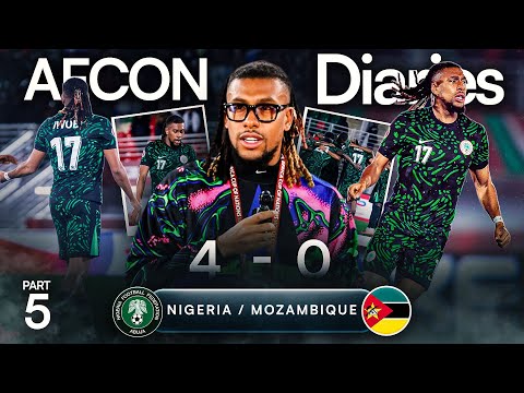 AFCON Diaries Part 5: Alex IWOBI | Nigeria vs Mozambique