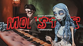 Horror Animated Relationships | Monster @midnight.collabs