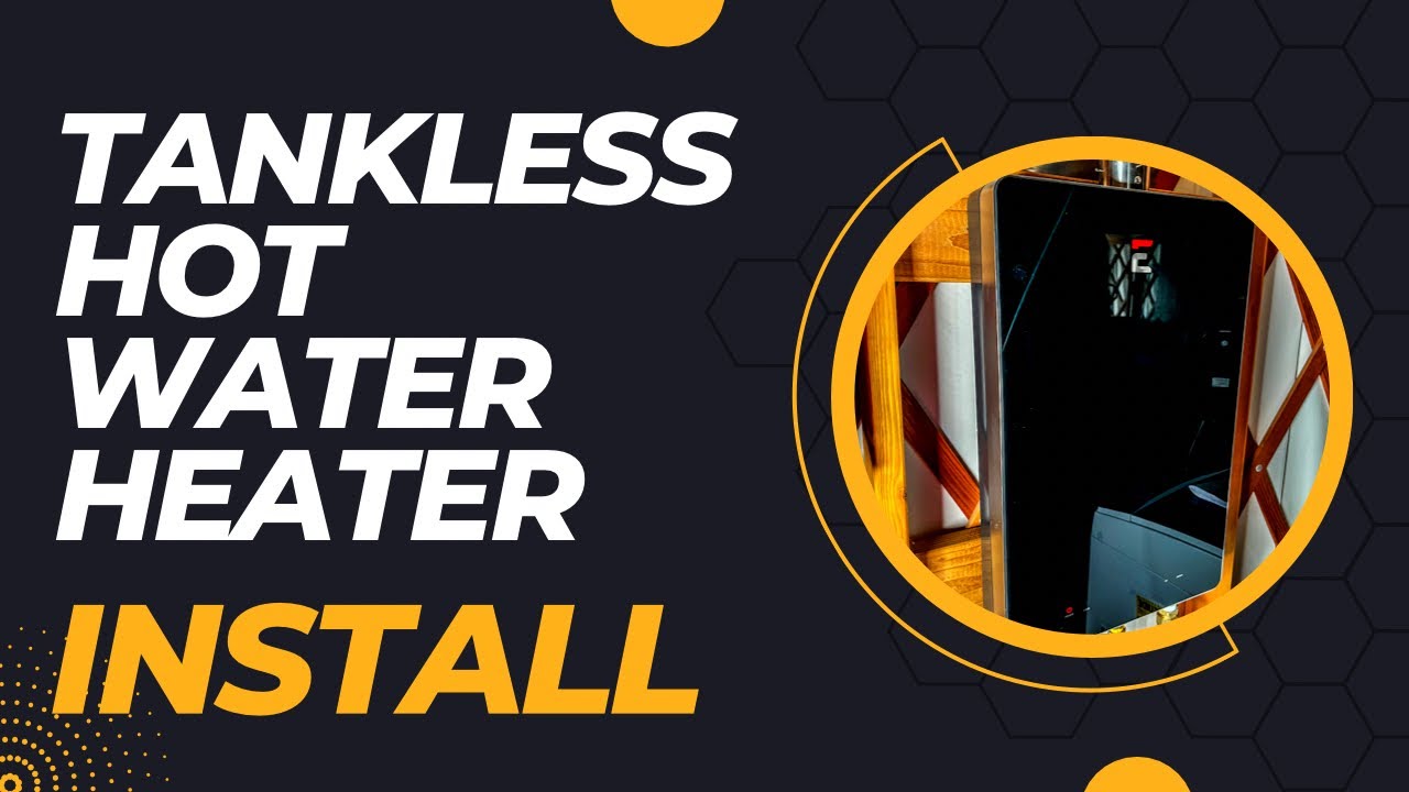 Tankless Hot Water Heater Installation - YouTube