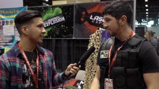 C2E2 2017 Interviews - Paintball Explosion Laser Tag Explosion