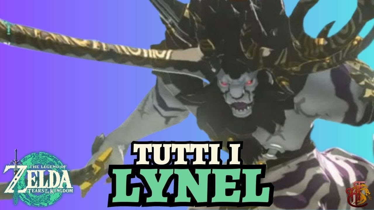 GUIDA Tutti i Lynel Zelda Tears Of The Kingdom ITA