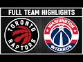 Toronto Raptors Vs Washington Wizards Full Team Highlights Dec 27 2023