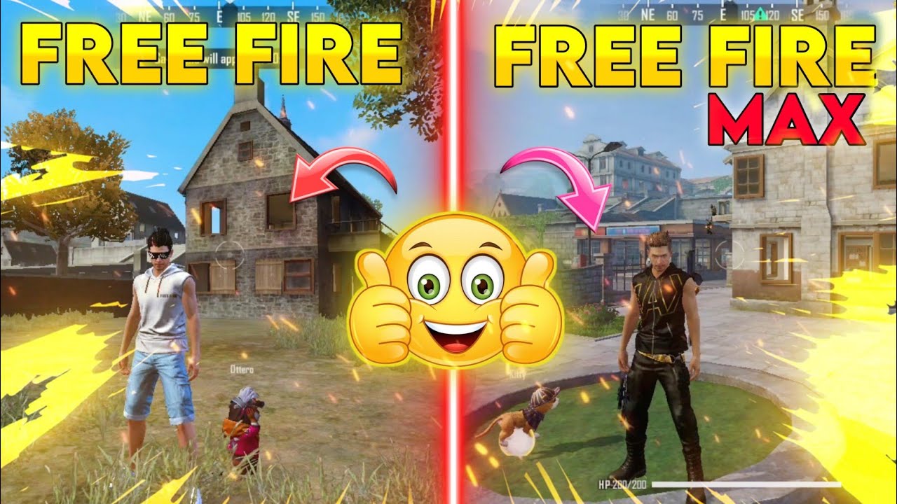 Free fire Vs Free Fire Max Full Comparison By Trap Gaming MVP