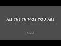 All The Things You Are chord progression (no piano) - Jazz Backing Track Play Along The Real Book