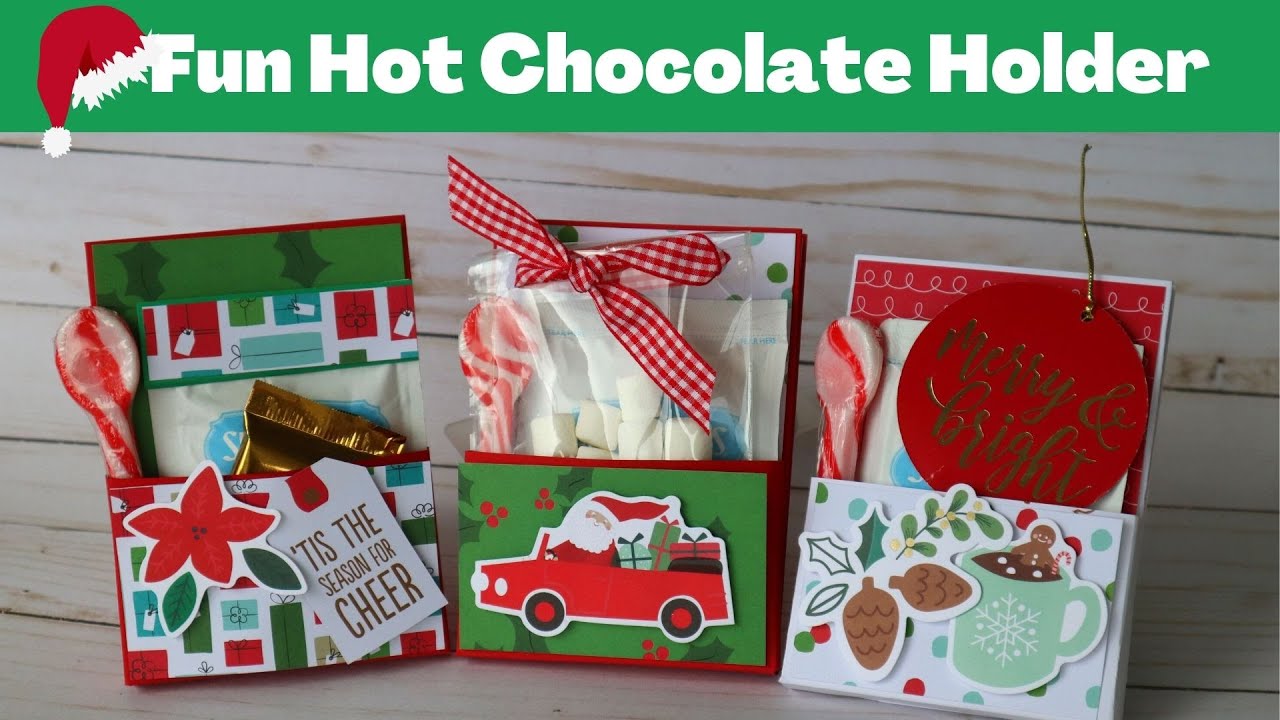 Hot Chocolate Holder- Great DIY Christmas Ideas 