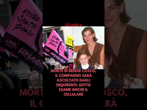 Video MORTE DI DENISE COSCO, IL COMPAGNO SARÀ ASCOLTATO DAGLI INQUIRENTI: SOTTO ESAME ANCHE IL CELLULARE