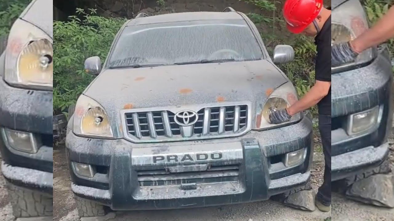 Реставрация заброшенного Toyota Prado LC120 - Car Spa - Реставрация классических автомобилей