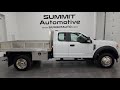 2022 FORD F450 SUPERCAB KNAPHEIDE ALPB-93 FLATBED 4K WALKAROUND 13829Z