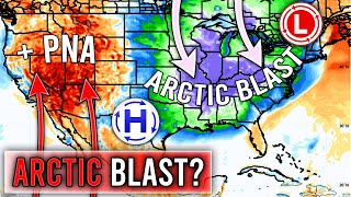 HUGE Upcoming Arctic Blast? BIG Pattern Flip, Cold and Snow in the East?