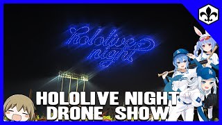 Hololive Night At Dodger Stadium Drone Show!