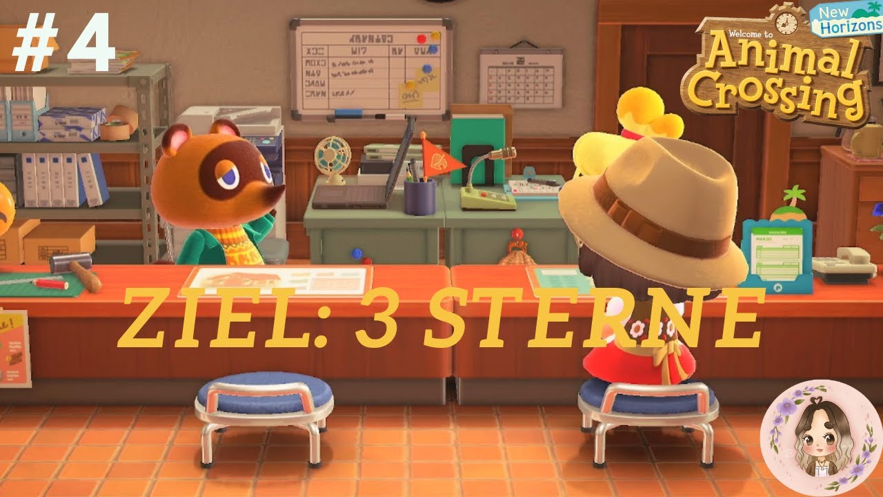 Animal Crossing New Horizons 3 Sterne 3 Sterne Ziel #4 - Animal Crossing New Horizons - YouTube
