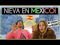ESPAÑOLES VEN por 1ªVEZ LA NIEVE EN MÉXICO! 🇲🇽 Nieve en Chihuahua, MEXICO | Campos Menonitas