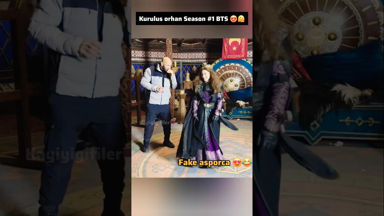 latest Bts of kurulus orhan 😍🤣