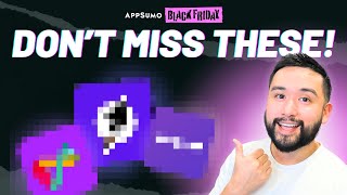 Top 3 MUST-HAVE AppSumo Black Friday Deals! (My Top Picks!)