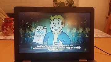 Fallout Shelter running on Chromebook - ASUS C223NA-GJ0014