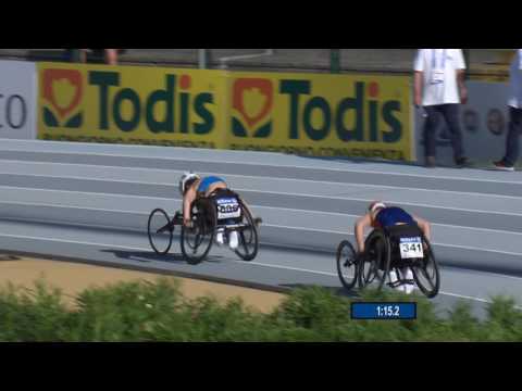 Women's 800 m T34 | final | 2016 IPC Athletics European Championships Grosseto