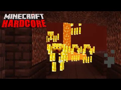 Minecraft Nether E Matando Blaze Hardcore 2 0 18 Youtube