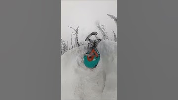 Deep snow… no base #montana #polaris