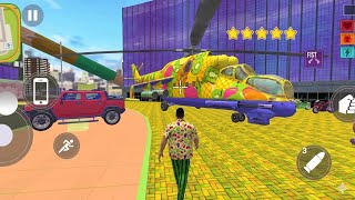 Franklin New Adventure with Crazy Helicopter 😎🔥 City ko tabah Karega#youtube 