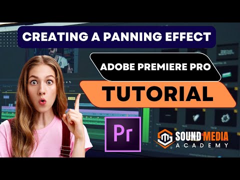 Adobe Premiere Pro Tutorial: How To Pan Your Video or Image Using Keyframes (Create panning effect)