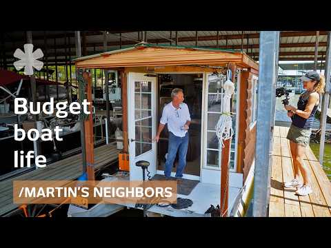 Inspired by shantyboat youtuber, they built their budget floating homes