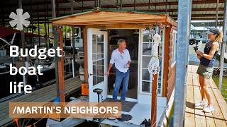 Inspired by shantyboat youtuber, they built their budget floating homes