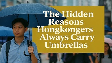 The Hidden Reasons Hongkongers Always Carry Umbrellas