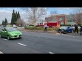 Corvette Driver Splits Car in Half, Leaves Uninjured