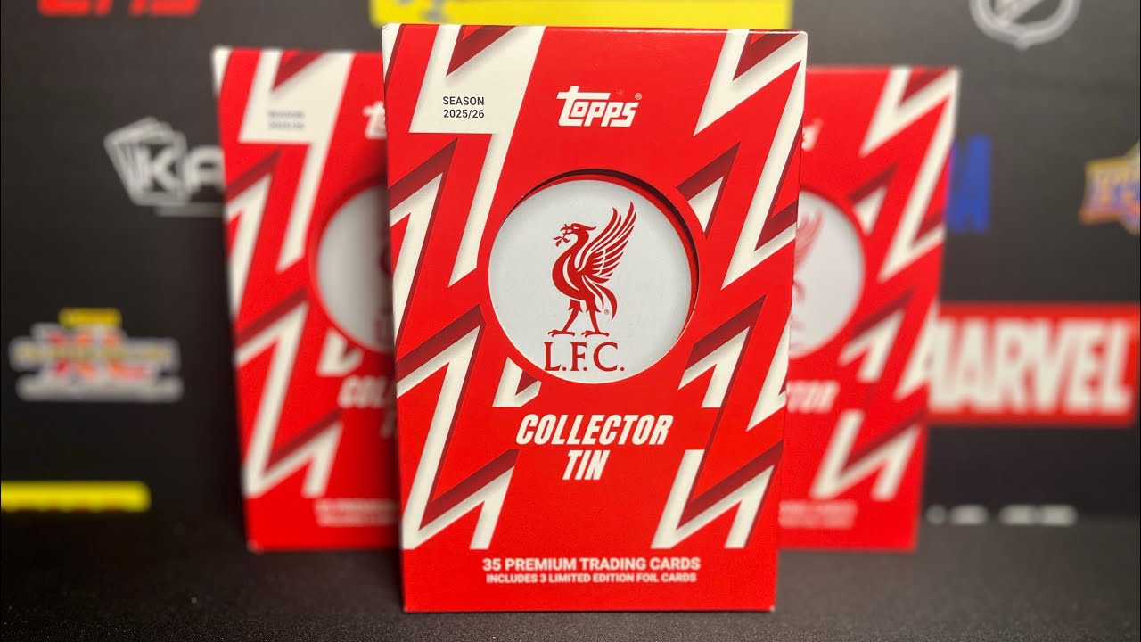 2025-26 Topps Liverpool FC Collector Tin - YouTube