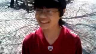 Asian Kid Eats Bird Poop.