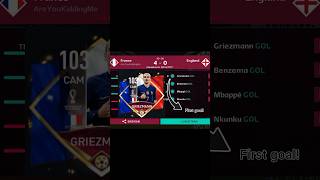 Griezmann free kick vs England in World Cup | FIFA Mobile #Shorts