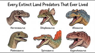 Every Extinct Land Predator That Ever Lived Net Worth