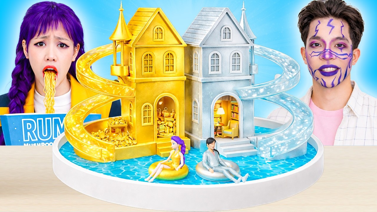 Construímos um Quarto Secreto: Ouro vs Prata Rumi x Jinu! Huntrix vs Saja Boys | BOBAPIC PT