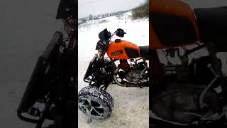 Самодельный квадроцикл из мотоцикла Иж