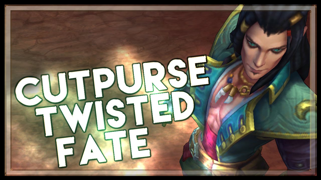 Cutpurse Twisted Fate Skin Spotlight League Of Legends Youtube Cutpurse Twisted Fate Skin Spotlight League Of Legends Youtube
