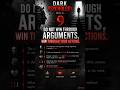 Do NOT WIN through ARGUMENTS..#manipulation #psychology #shorts