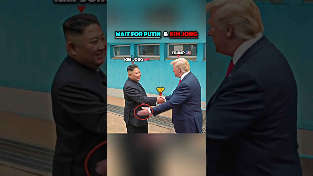 Kim Shock 🤯 Trump Frozen 🥶 Putin Smiling 🙂 