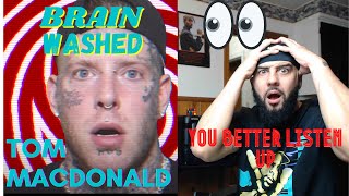 1 of the best  ! FIRE🔥 Tom Macdonald "brainwashed" E-bey Reacting the heat!!!