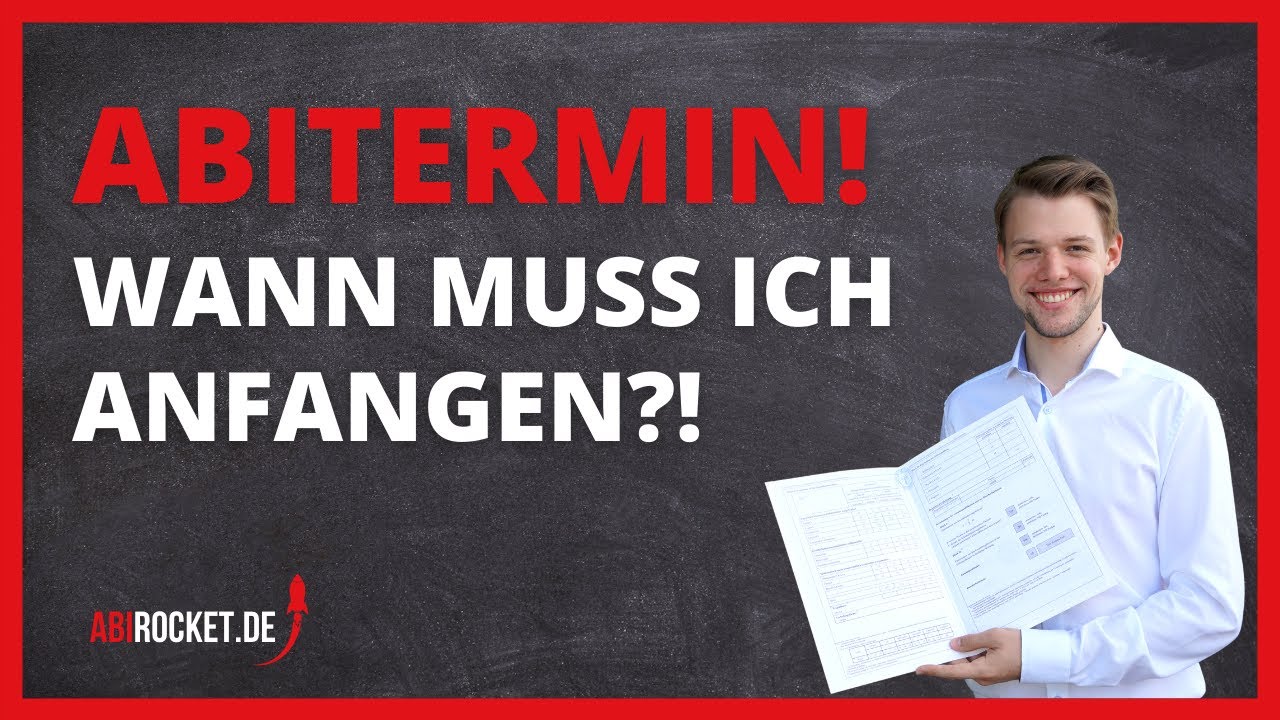 Ihk Abschlussprüfung Wann Anfangen Zu Lernen Wann musst du anfangen, für's Abi zu lernen?! - YouTube