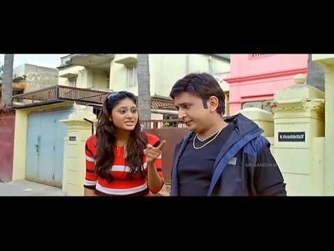 ramesh-trying-to-impress-girl-with-demo-showroom-car-|-comedy-scene-|-chathrigalu-saar-chathrigalu