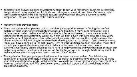 Matrimonial Script‎ | Php Matrimony Script‎