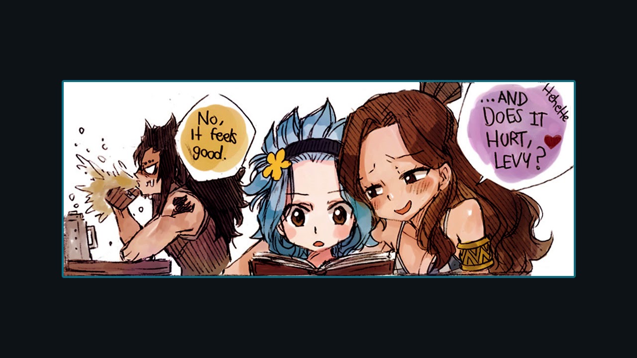 Gajeel x Doujinshi - Talking too - YouTube