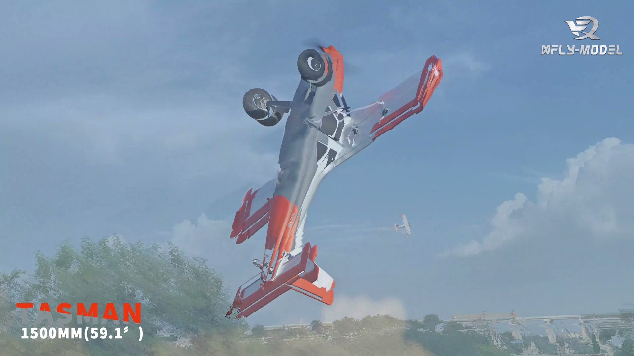 Xfly Tasman Bush Trainer 1500mm Wingspan W O Tx Rx Batt Xf106p