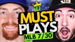 MLB DFS Picks Today You NEED - DraftKings Lineups, Sims, Stacks & Pitchers (Thurs 7/30)